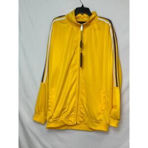 NWT Linea Uomo Men's Size 3XL Zip Front Long Sleeve Active Wear LA Lakers Theme